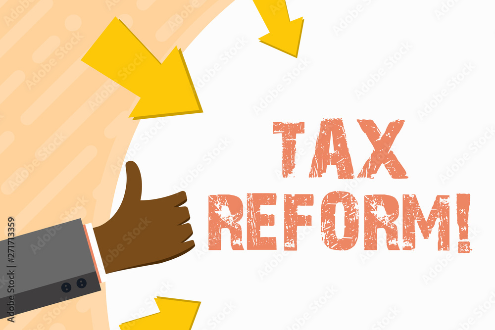 Word writing text Tax Reform. Business photo showcasing process of changing way taxes are collected by government Hand Gesturing Thumbs Up and Holding on Blank Space Round Shape with Arrows Word writing text Tax Reform. Business photo showcasing process of changing way taxes are collected by government Hand Gesturing Thumbs Up and Holding on Blank Space Round Shape with Arrows