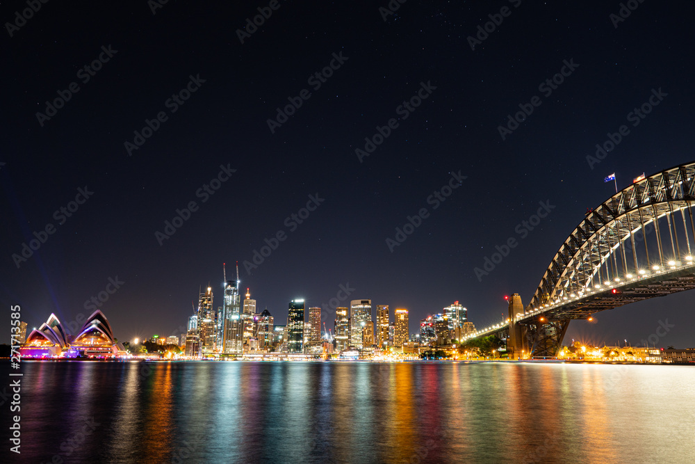 Sydney Harbour Vivid 