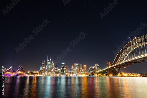 Sydney Harbour Vivid  © JQ