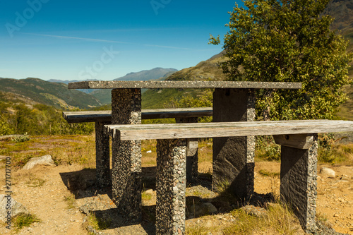 Mountains rest place. Norwegian route Sognefjellet photo