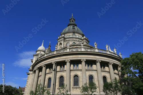 View of St. Stephen’s Basilica in Budapest, Hungary