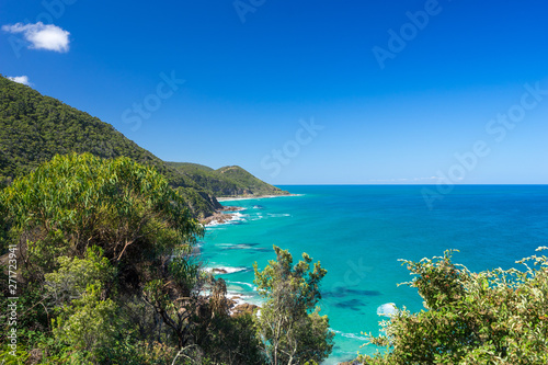 Great Ocean Road coastline in Victoria, Australia