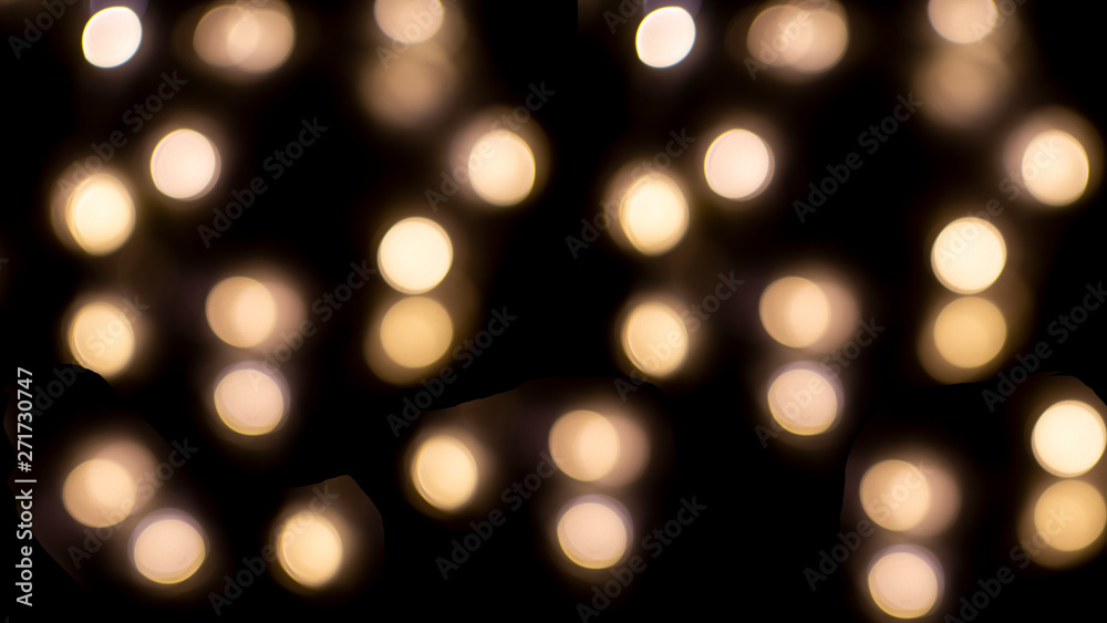 dark abstract yellow bokeh on black background dark abstract yellow bokeh on black background