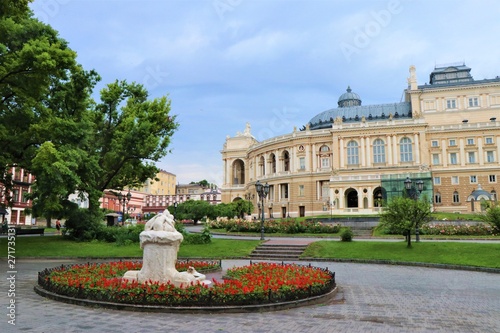 Odessa national theatre. Ukraine.