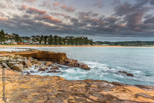 Bild auf Leinwand Sunrise Seascape from the Headland