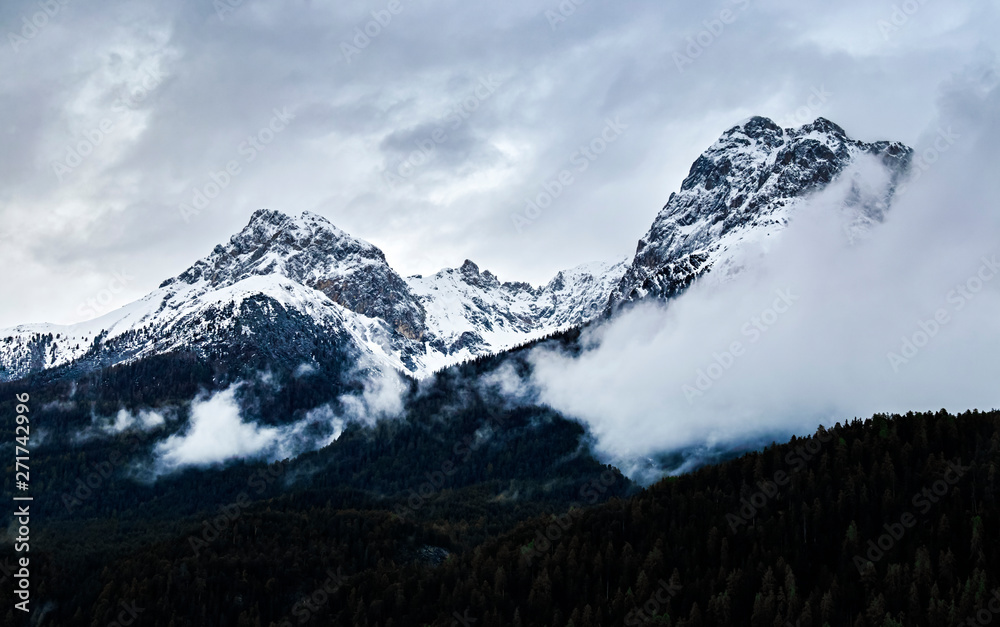Obraz premium mountains in winter