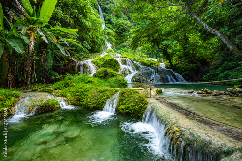Mele Maat Cascades in Port Vila, Efate Island, Vanuatu, South Pacific