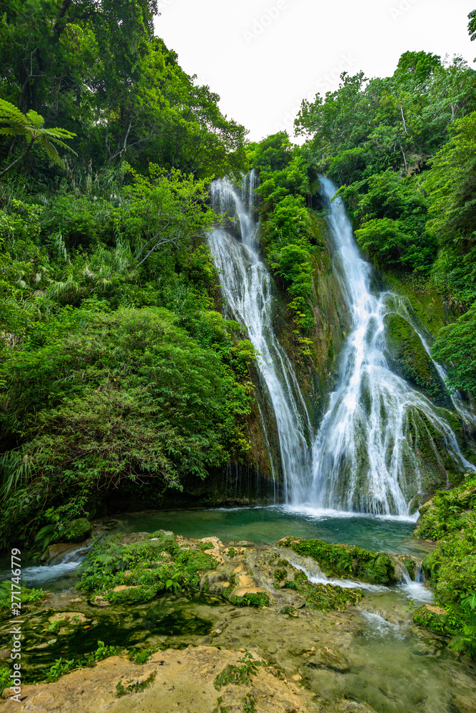 Mele Maat Cascades in Port Vila, Efate Island, Vanuatu, South Pacific