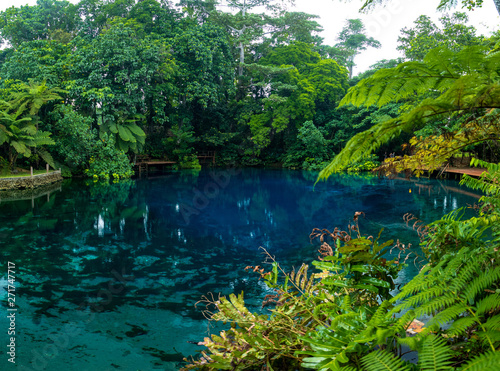 Nanda Blue Hole  Espiritu Santo  Vanuatu  Luganville