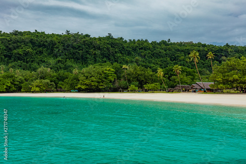Champagne Beach, Vanuatu, Espiritu Santo island, near Luganville, South Pacific