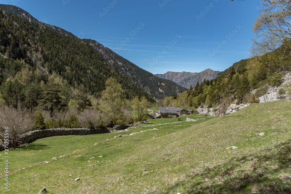 Madriu-Perafita-Claror Valley in Andorra,UNESCO world heritage site