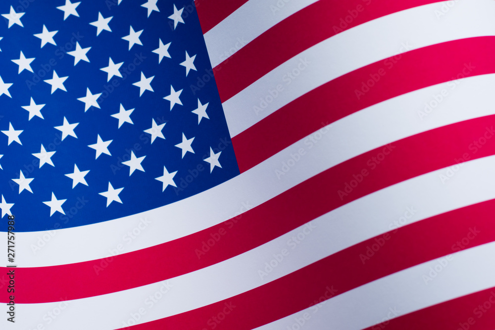 Fototapeta premium Flag of the United States of America