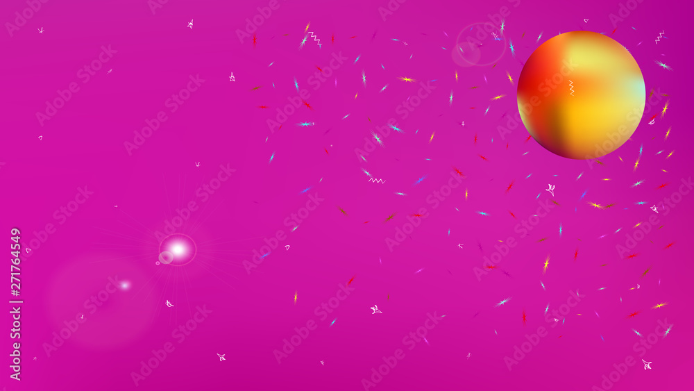 Funny abstract space fantasy  net. 