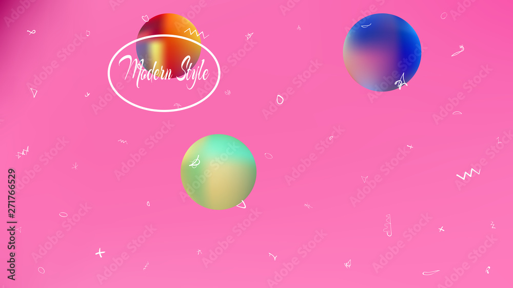 Fototapeta premium Liquid abstract space fantasy pristine. 