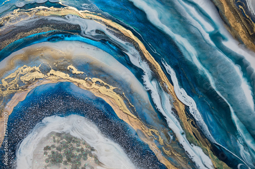 Obraz na płótnie resin geode abstract art