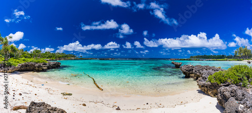 Eton Beach, Efate Island, Vanuatu, w pobliżu Port Vila - słynnej plaży na wschodnim wybrzeżu