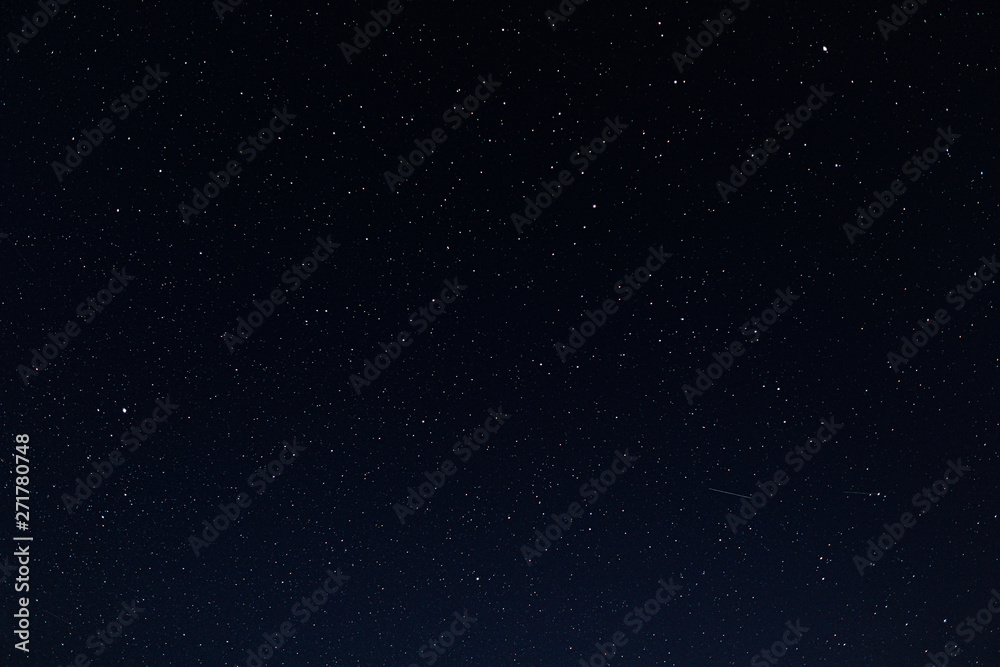 Night starry sky background, universe