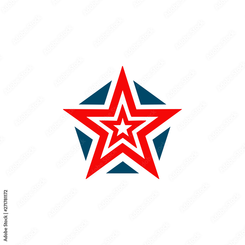 Stars icon logo design vector template Stars icon logo design vector template