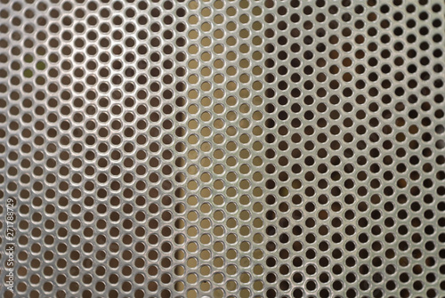 metal grid background