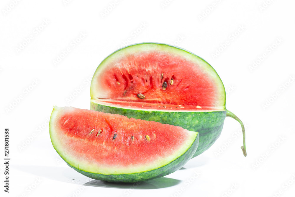 watermelon isolated on white background - Image