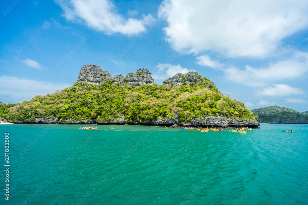 Naklejka premium tropical island in thailand