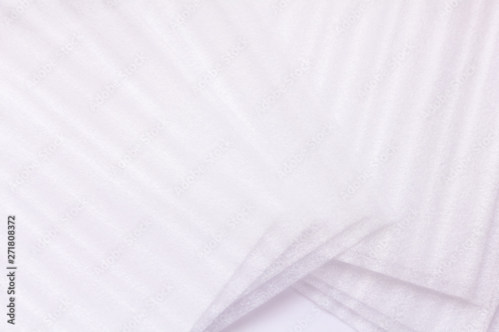 Obraz premium 緩衝材の白い保護シート