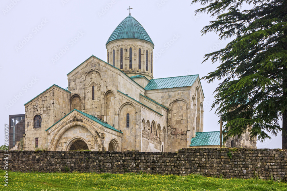 Georgia, Bagrati Cathedral Orthodox church (XI century) in Kutaisi city