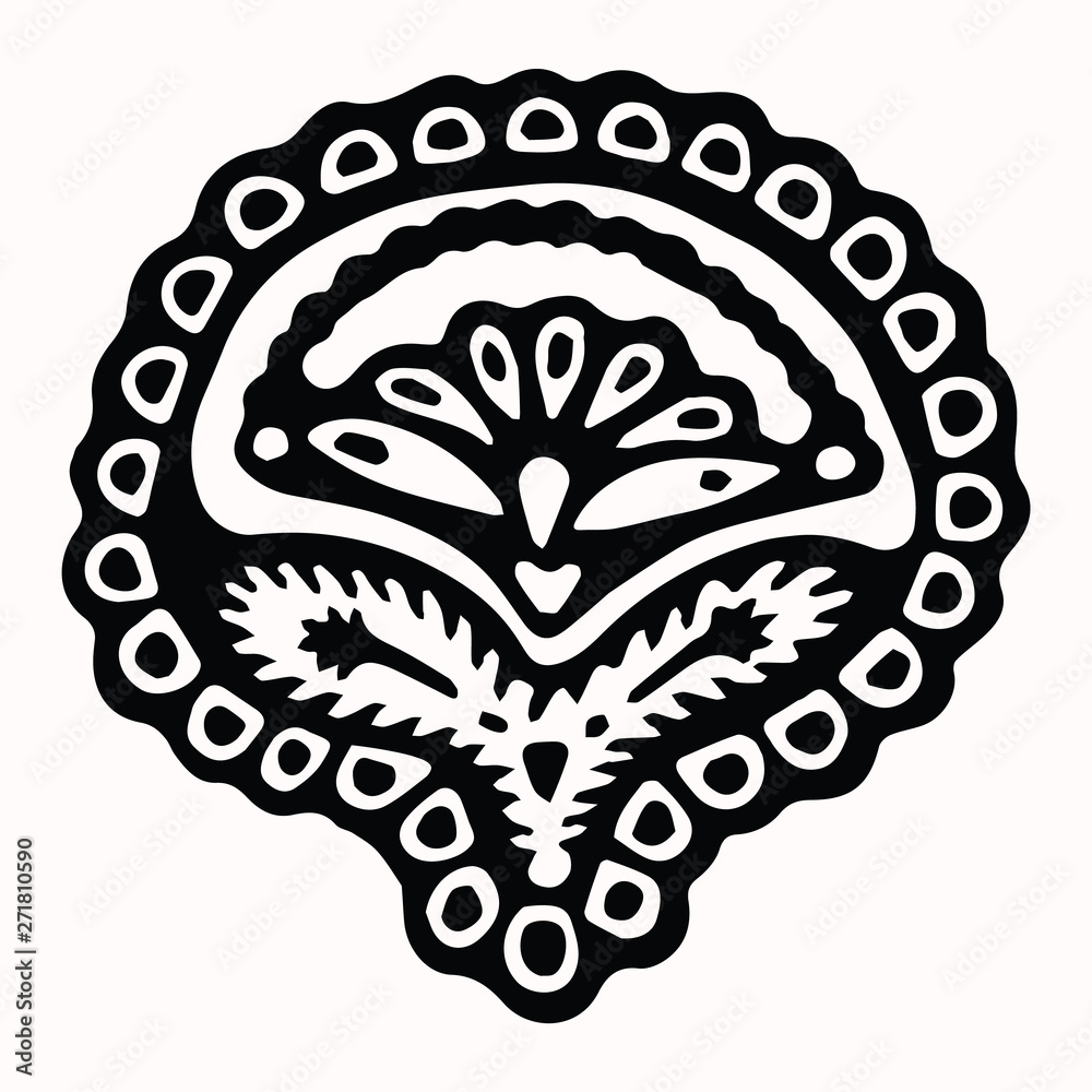 Flower motif, Rose design sketch for pattern,lace edge 6773557 Vector Art  at Vecteezy