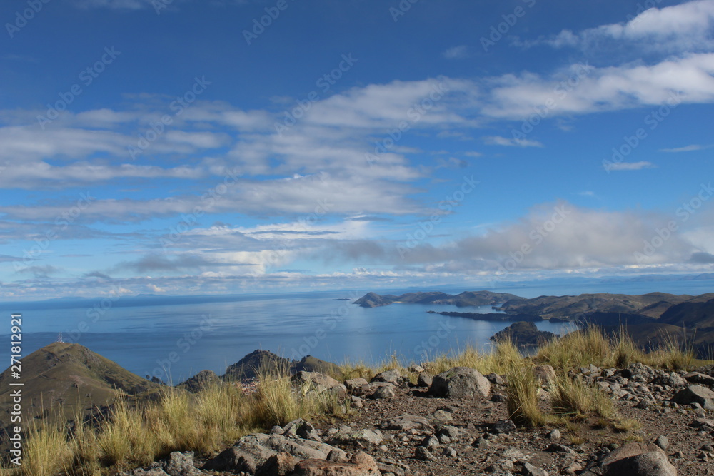 vista lago Titicaca