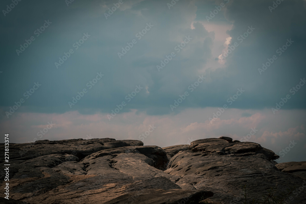 Beautiful amazing of rocks, Natural of rock canyon in mekhong river , Hat Chom Dao, Ubon Ratchathani province, North east Thailand Beautiful amazing of rocks, Natural of rock canyon in mekhong river , Hat Chom Dao, Ubon Ratchathani province, North east Thailand