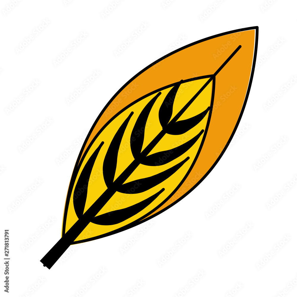 ecology leaf plant icon vector illustration ecology leaf plant icon vector illustration