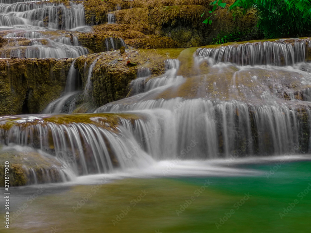 waterfall in forest