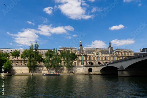 Old Palace by the River Seine