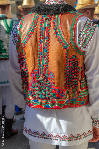 Romanian folk costume for men