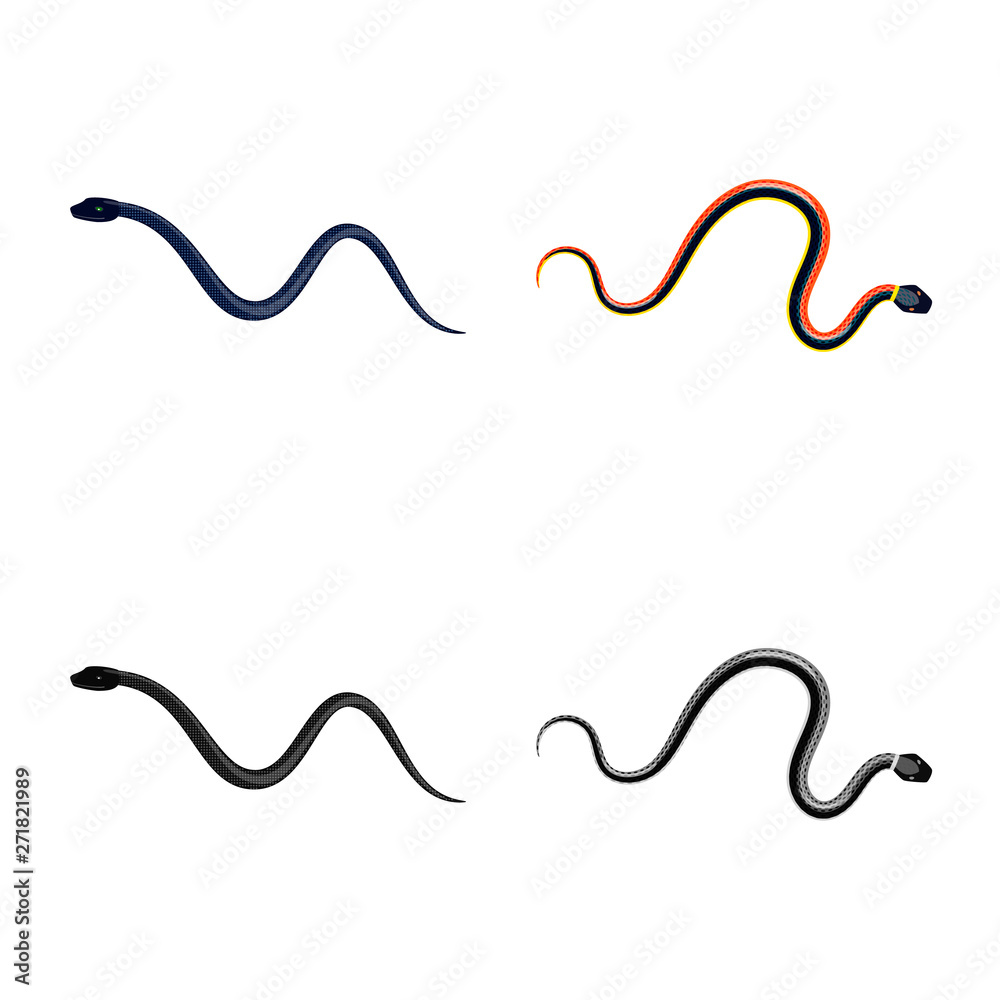 Vector illustration of mammal and danger icon. Set of mammal and medicine vector icon for stock. Vector illustration of mammal and danger icon. Set of mammal and medicine vector icon for stock.