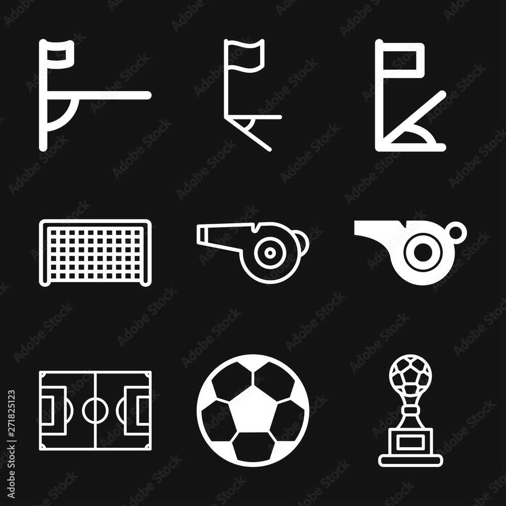 Foot ball, soccer icon sport objects for logo, vector sign symbol for design Foot ball, soccer icon sport objects for logo, vector sign symbol for design