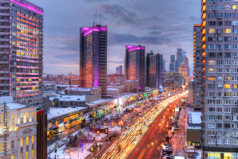Fototapeta premium Arbat street in Moscow