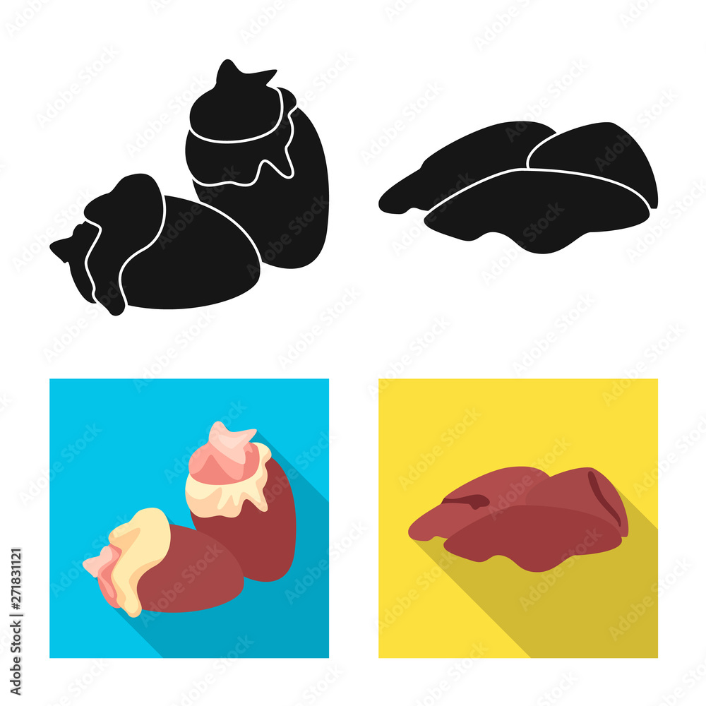 Vector design of product and poultry sign. Set of product and agriculture vector icon for stock. Vector design of product and poultry sign. Set of product and agriculture vector icon for stock.