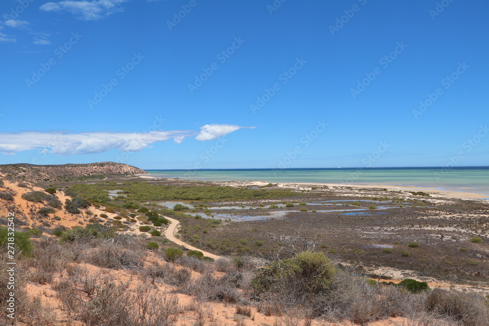 Shark Bay region in Western Australia Shark Bay region in Western Australia