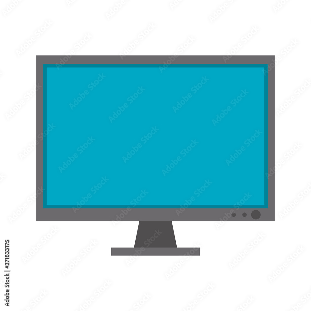 Computer screen monitor hardware technology symbol Computer screen monitor hardware technology symbol