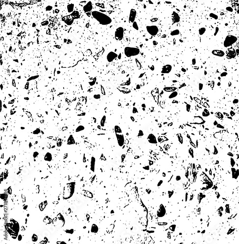 Vector texture  a terrazzo surface. Abstract grunge detaliled background.