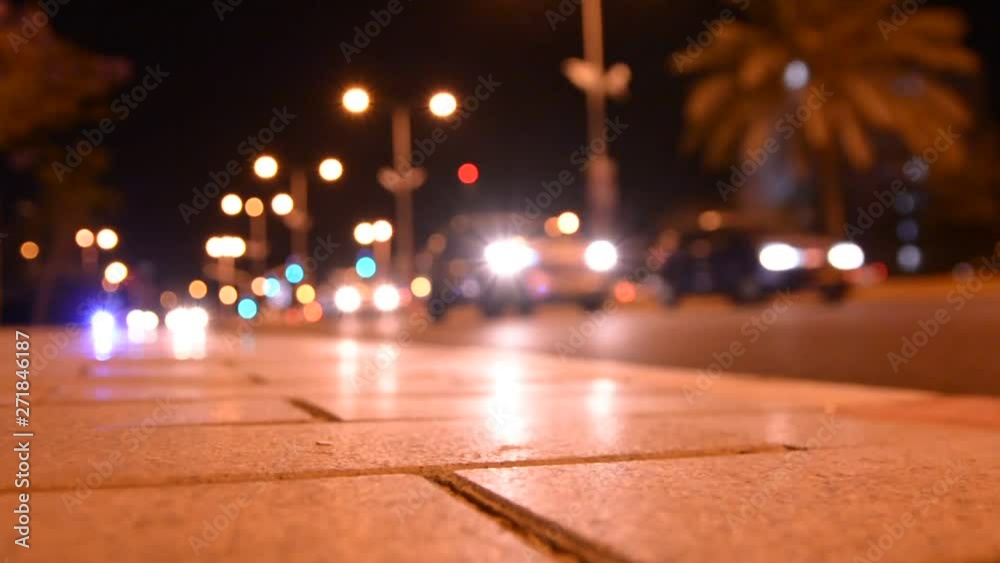 Night time in the city. Out of focus with blurry. unfocused city lights. traffic bokeh. city noise. Night time in the city. Out of focus with blurry. unfocused city lights. traffic bokeh. city noise.