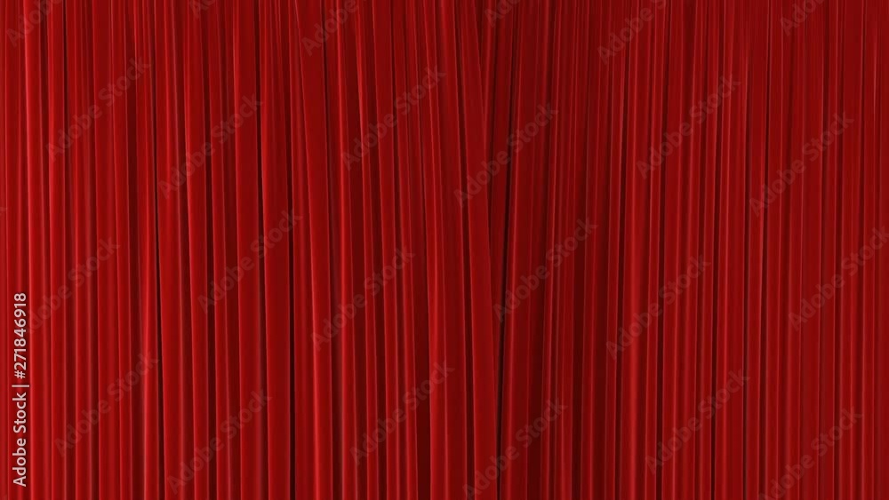 Red Theatrical Waving Curtains Opening and Closing on Green Screen. Abstract 3d Animation of Silk Cloth Revealing Background with Alpha Matte. 4k Ultra HD 3840x2160 Red Theatrical Waving Curtains Opening and Closing on Green Screen. Abstract 3d Animation of Silk Cloth Revealing Background with Alpha Matte. 4k Ultra HD 3840x2160