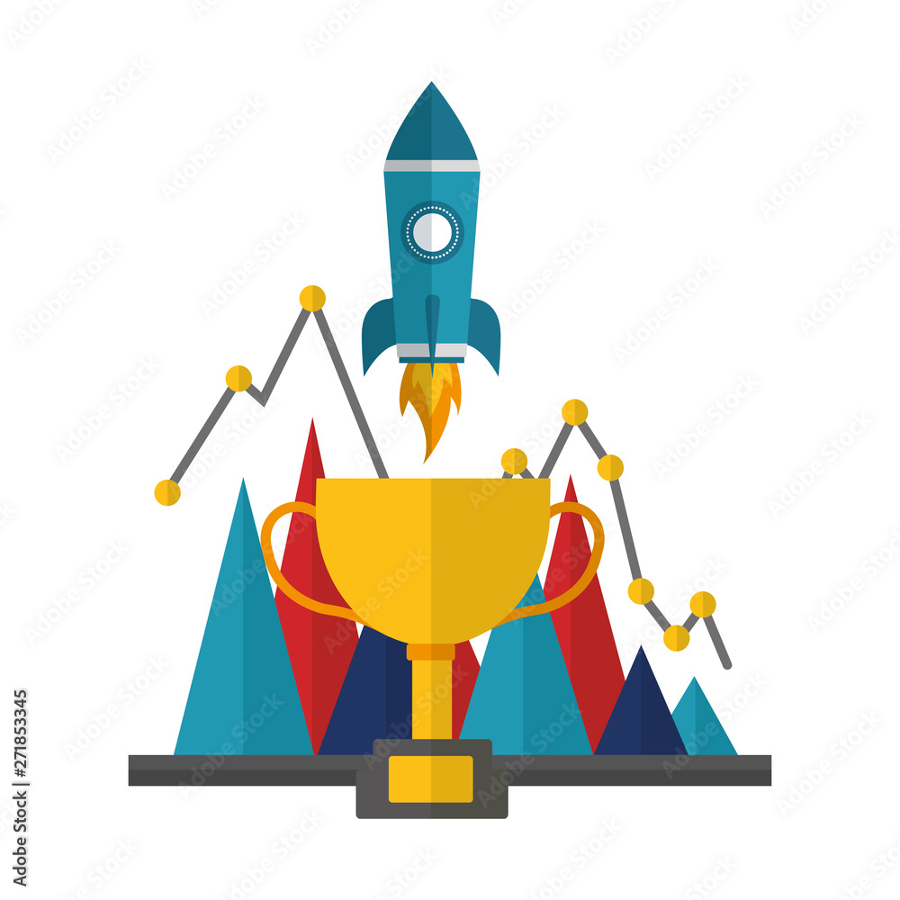 business startup trophy diagram report business startup trophy diagram report