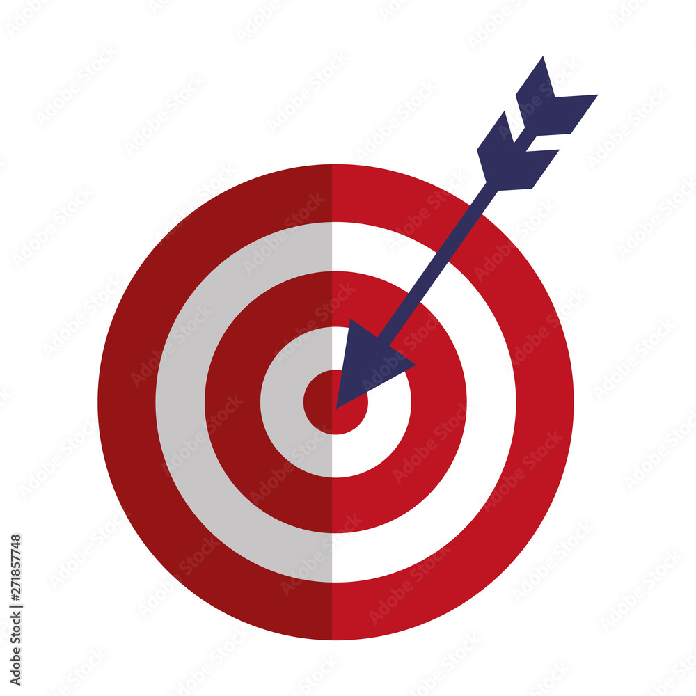 target arrow success isolated icon target arrow success isolated icon