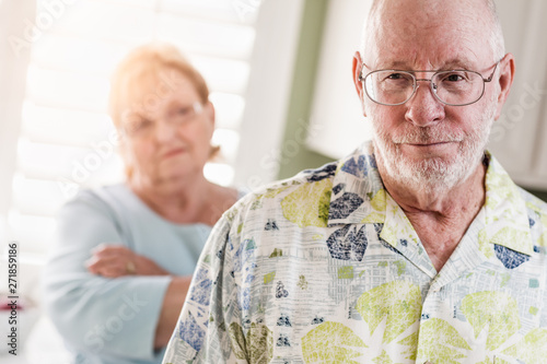 Senior Adult Couple in Disp...