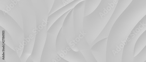 Gray Abstract Background 3D Rendering