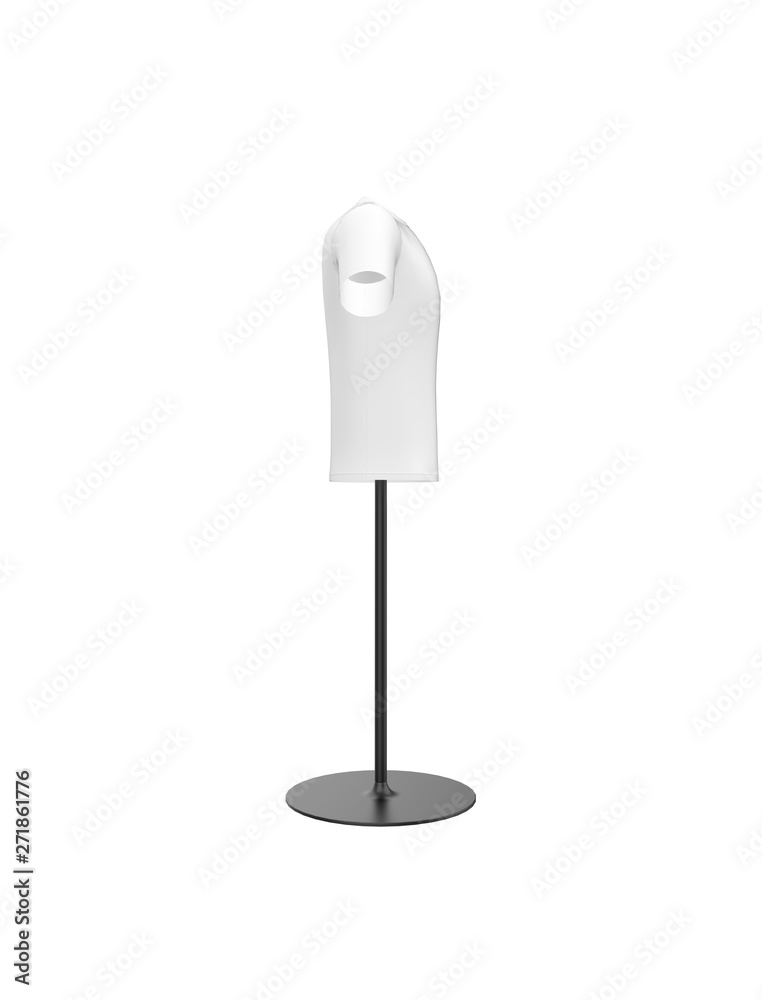 Mannequin isolated on White 3D Rendering