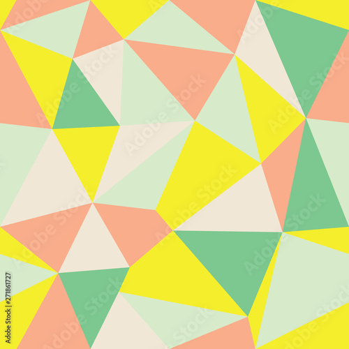 Vector Abstract Triangle Geometrical Multicolored Background Ver2. Suitable for textile, gift wrap and wallpaper.