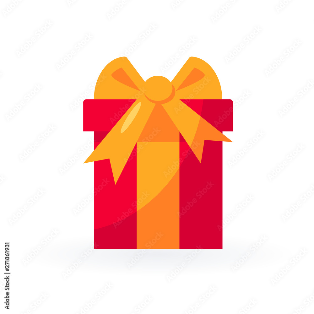 Simple Christmas design in flat style, vector Simple Christmas design in flat style, vector